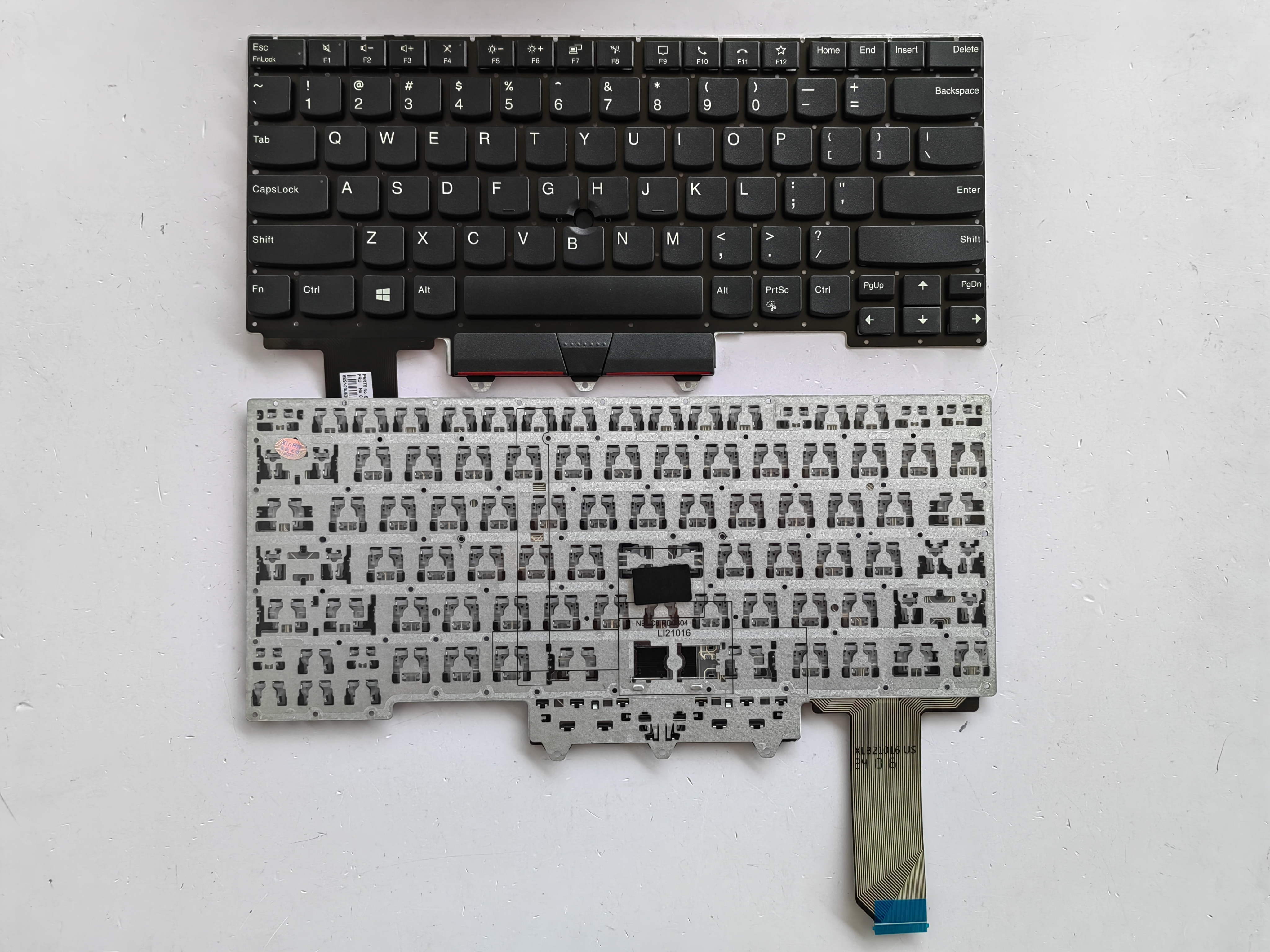 Picture of New Replacement Laptop Keyboard For IBM E14 second generation/SK full light/E14 GEN2 BLACK With hole (OEM) US Layout